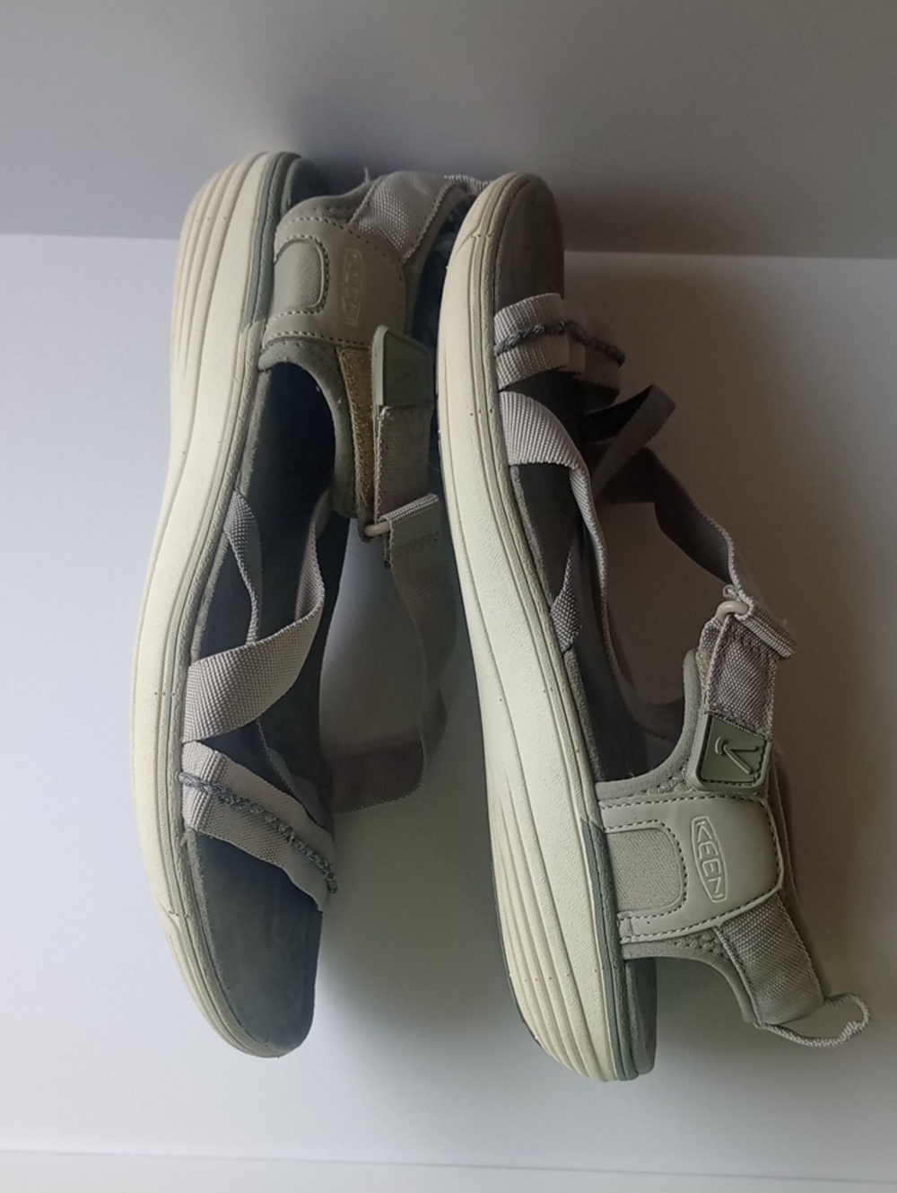 Size 10 Keen Maya Gray Strap Sandals Waterproof Hiking Trekking Travel Swimming - Picture 4 of 10